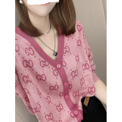 針織開衫外套女歐貨洋氣v領上衣初春秋打底衫新款小香風毛衣顯瘦