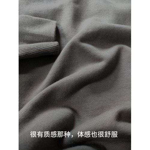 重磅純棉美式復古日系圓領套頭衛衣秋季休閒寬松黑灰色男女打底衫