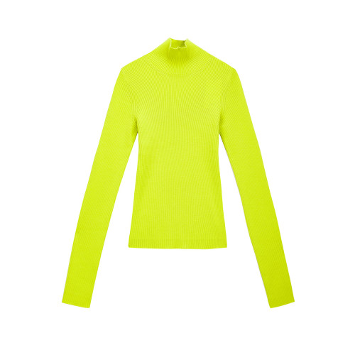 【100%綿羊毛】JNBY/江南布衣高領針織衫修身毛衣秋冬內搭打底衫