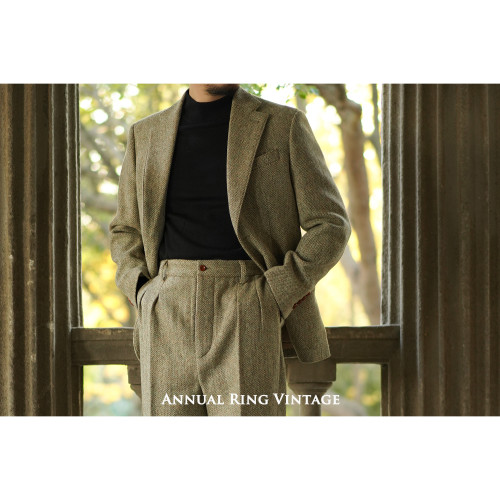 AnnualRing年輪復古美利奴羊毛衣半高領針織衫機洗百搭純色打底衫