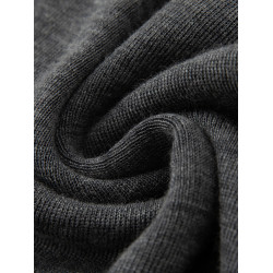 精紡100細羊毛圓領針織打底衫女修身顯瘦簡約通勤薄毛衣內搭秋冬