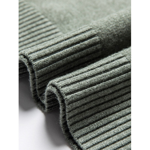 羅矇毛衣男秋冬季2025新款圓領時尚爸爸裝商務保暖內搭打底衫