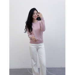 六六一直推！巨劃算！100%山羊絨秋冬保暖低圓領針織衫長袖打底衫