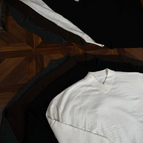 Oclin美麗奴羊毛高領針織打底衫長袖雙領型秋冬通勤單品 35%羊毛