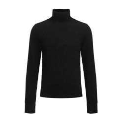 TERRAINCOGNITA羊毛混紡高領G刺綉打底衫長袖保暖針織毛衣