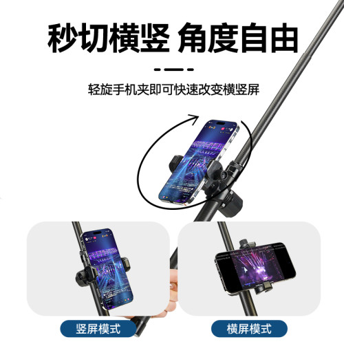 超長3米碳纖維全景運動相機影石Insta360X5隱形自拍桿影石 X4手持支架360X3延長桿1.5米滑雪拍影片拍照三腳架