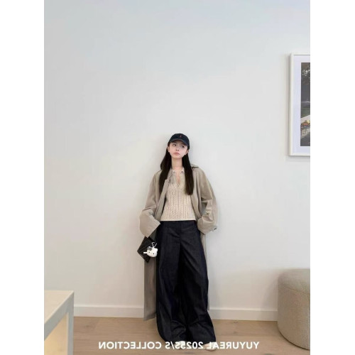 WEIZHEN 法式浪漫馬德拉 老錢風鏤空針織衫背心女春秋內搭打底衫