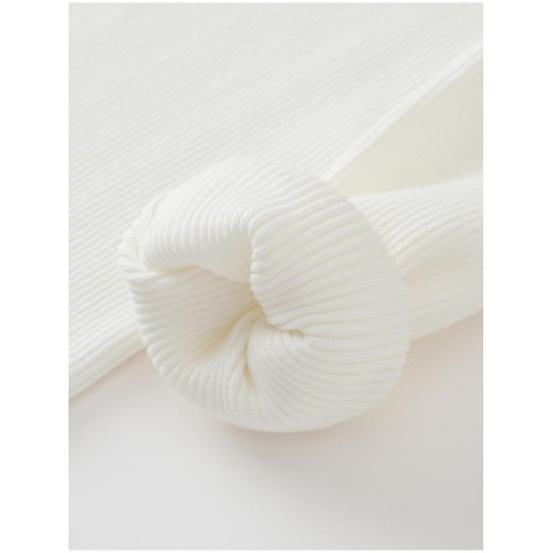 2024新款100%純棉高領領針織打底衫小套頭100%純棉不起球毛衣經典