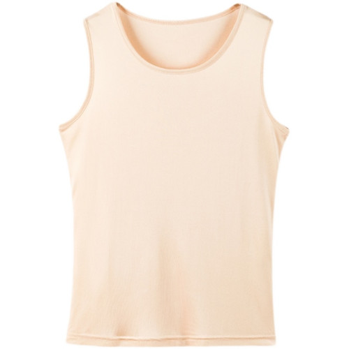 真絲背心女內搭無袖純色桑蠶絲吊帶打底衫可外穿寬肩絲綢顯瘦上衣