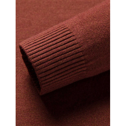 羅矇毛線衣男士寬松修身半高領長袖打底衫針織衫休閒潮流百搭