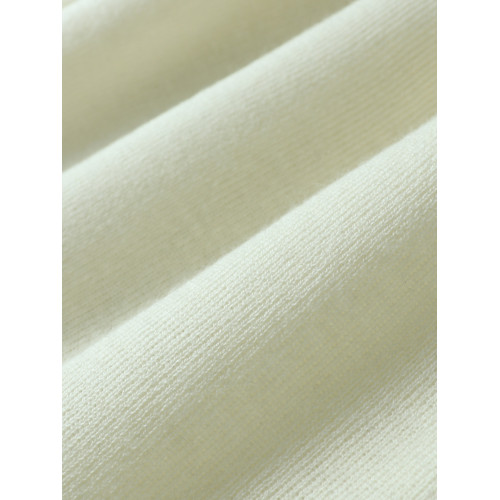 秋季新款白色高領短袖針織打底衫毛衣寬松修身純色彈力百搭女上衣