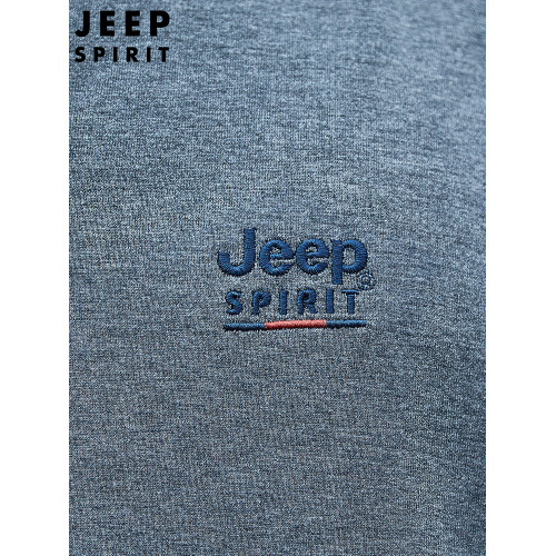 JEEP SPIRIT 吉普衛衣男士春秋季套頭大碼舒適大氣休閒百搭打底衫