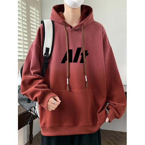 春秋季新款連帽衛衣男孩外套高中初中學生潮流帥氣青少年大童男裝