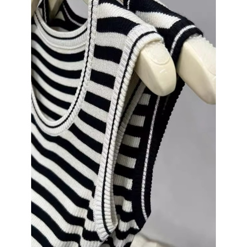 條紋冰絲針織小背心吊帶女夏季2025新款內搭袖打底衫上衣薄款外穿