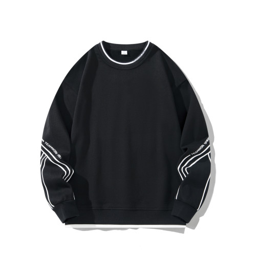 NASA衛衣男春秋季胖子加肥加大碼寬松胖哥長袖男肥佬打底衫春秋季