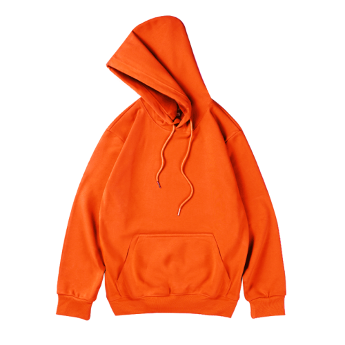 2025帽衫簡約純色寬松加絨加肥加大連帽衛衣男大碼男裝打底衫春秋