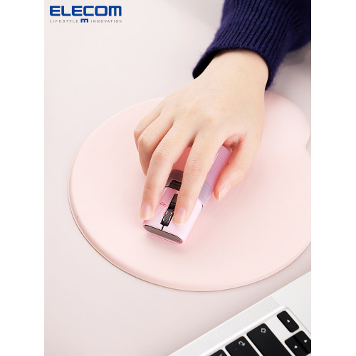 ELECOM迷你滑鼠無線藍牙馬克鼠iPad靜音痛滑鼠diy兒童滑鼠充電款
