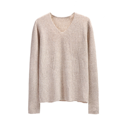 V領羊毛衫女2025年秋冬新款寬松內搭毛衣長袖針織打底衫顯瘦上衣