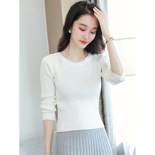 薄款針織衫女秋季女裝2025新款小個子上衣短款毛衣修身內搭打底衫