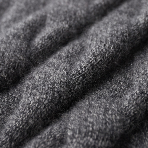 三股加厚保暖100%純山羊絨衫男半高領扭花毛衣輕奢男裝針織打底衫