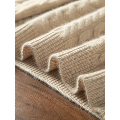 100%純山羊絨衫男半高領麻花扭花毛衣時尚商務休閒加厚保暖打底衫