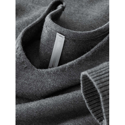 羅矇2025高級v領保暖針織衫男秋毛衣休閒純色套頭打底衫上衣