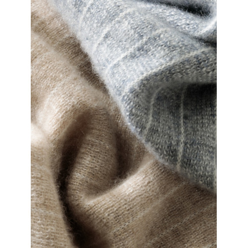 16針精紡真絲羊絨衫女半高領修身打底衫2025秋冬桑蠶絲針織內搭