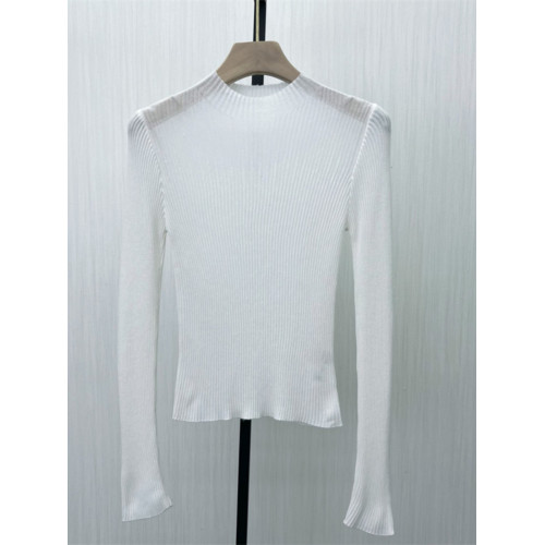 恩●2025春季新品 針織衫女彈力修身顯瘦氣質長袖打底衫上衣753