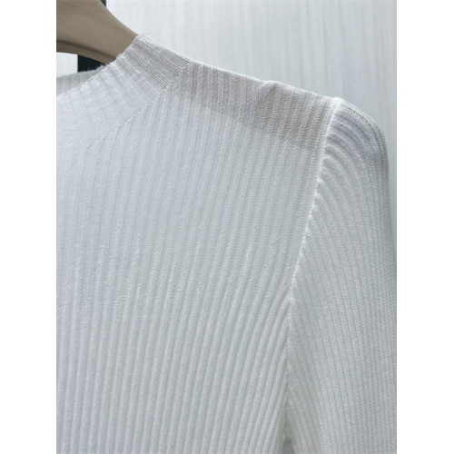 恩●2025春季新品 針織衫女彈力修身顯瘦氣質長袖打底衫上衣753