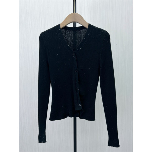 良月●2025春季新品 針織衫女修身顯瘦氣質長袖打底衫上衣1356