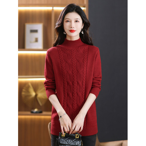 小個子毛衣裙中長款打底衫女士內搭加厚秋冬遮屁股冬季毛衣保暖女