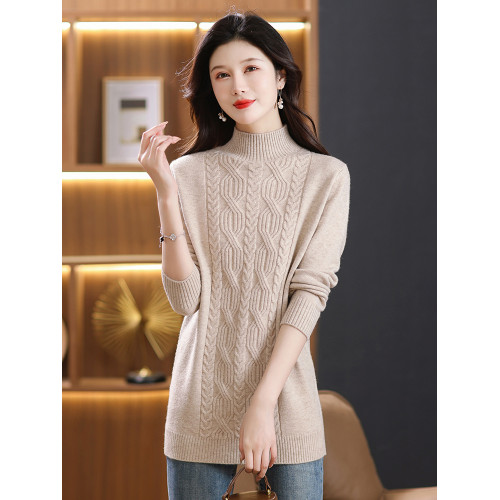 小個子毛衣裙中長款打底衫女士內搭加厚秋冬遮屁股冬季毛衣保暖女