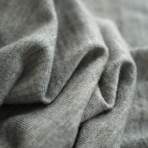 85714 福利特 女士全羊毛針織衫 圓領五分袖打底衫 中袖T 秋款