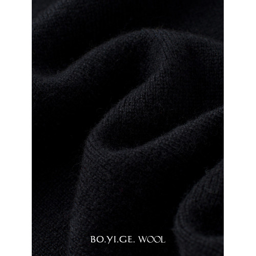 博依格2025秋冬新款100%綿羊毛針織女士高領毛衣打底衫百搭氣質