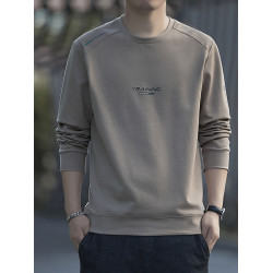 花花公子2025新款圓領衛衣男士寬松潮流休閒上衣純棉打底衫秋冬季