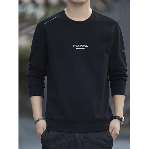 花花公子2025新款圓領衛衣男士寬松潮流休閒上衣純棉打底衫秋冬季