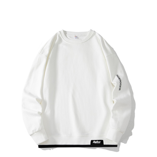 NASA衛衣男秋季2025新款胖哥加肥加大碼胖子寬松長袖打底衫春秋季