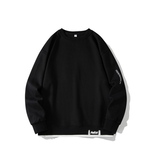 NASA衛衣男秋季2025新款胖哥加肥加大碼胖子寬松長袖打底衫春秋季