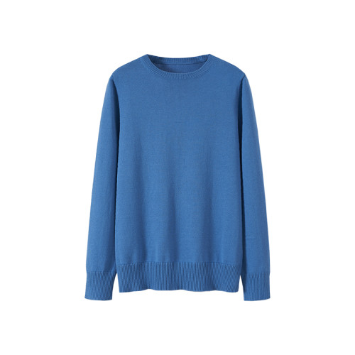 外單J標 100%全棉針織打底衫女士春秋單穿薄毛衣純棉線針織衫線衣