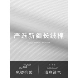 男士長袖休閒白襯衫潮流打底衫寬松職業商務正裝西裝襯衣寬松免燙