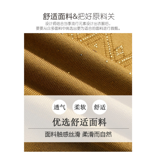 恒源祥彩羊羊毛衫女薄款氣質蝴蝶領上衣春秋季新款女裝針織打底衫