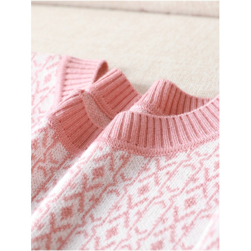 【H系列】羊毛圓領短袖亮絲百搭洋氣減齡針織打底衫春秋新品 熔