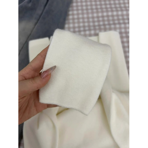 拉夏貝爾針織打底衫女春秋季2024新款小立領冬季內搭加絨毛衣上衣