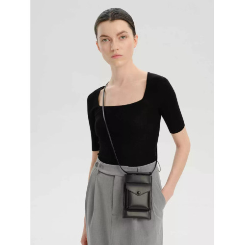 LOVELY UDEAR|珍藏B入奢品 德國進口120S羊毛 重磅針織方領打底衫