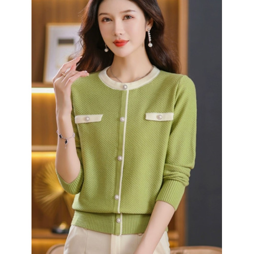 羊毛針織打底衫女春秋裝2025新款內搭小香風洋氣上衣薄款毛衣爆款