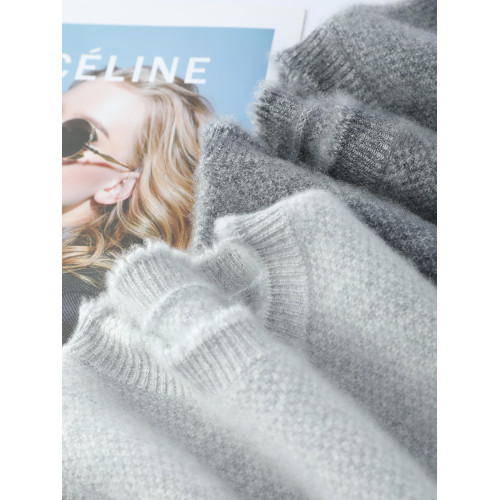 無袖背心馬甲女秋冬新款圓領套頭保暖寬松羊絨毛衣羊毛針織打底衫