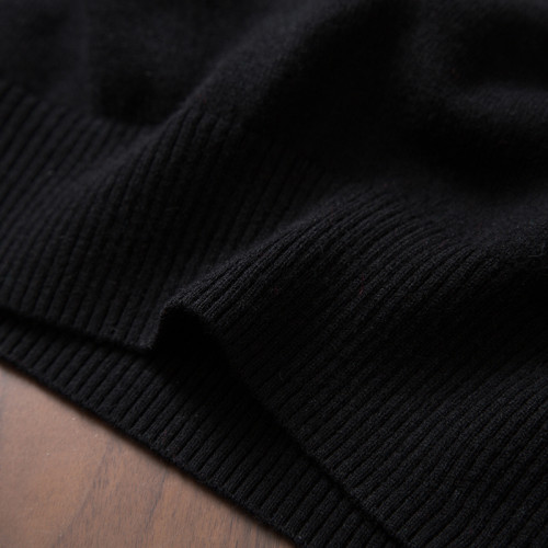 100%綿羊毛！純色圓領長袖羊毛針織衫女套頭羊絨衫秋冬內搭打底衫