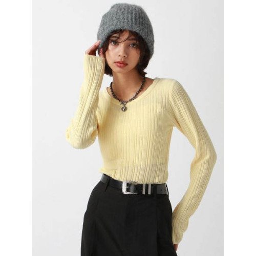 日單優選新款68支天絲針織打底衫女圓領坑條顯瘦簡約百搭上衣