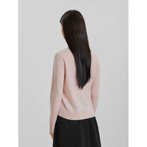 ZETdesZET 秋冬季時尚百搭寬松保暖長袖顯瘦羊毛衫內搭針織打底衫