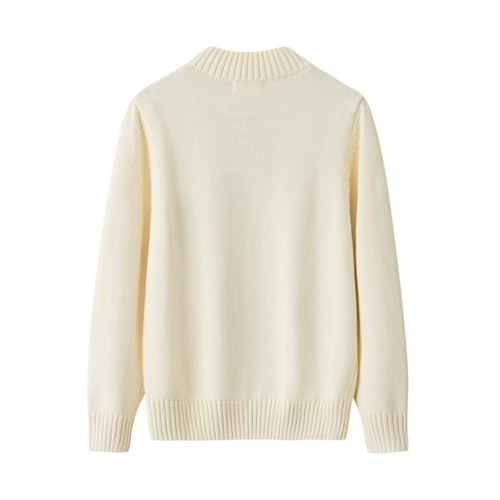 純棉針織衫半高領毛衣打底衫女全棉長袖中領線衣2025冬季100%全棉